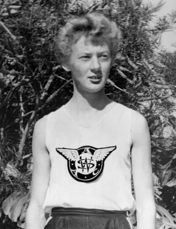 Betty Cuthbert 1956-ban a melbourne-i olimpián FOTÓ: STR / AFP