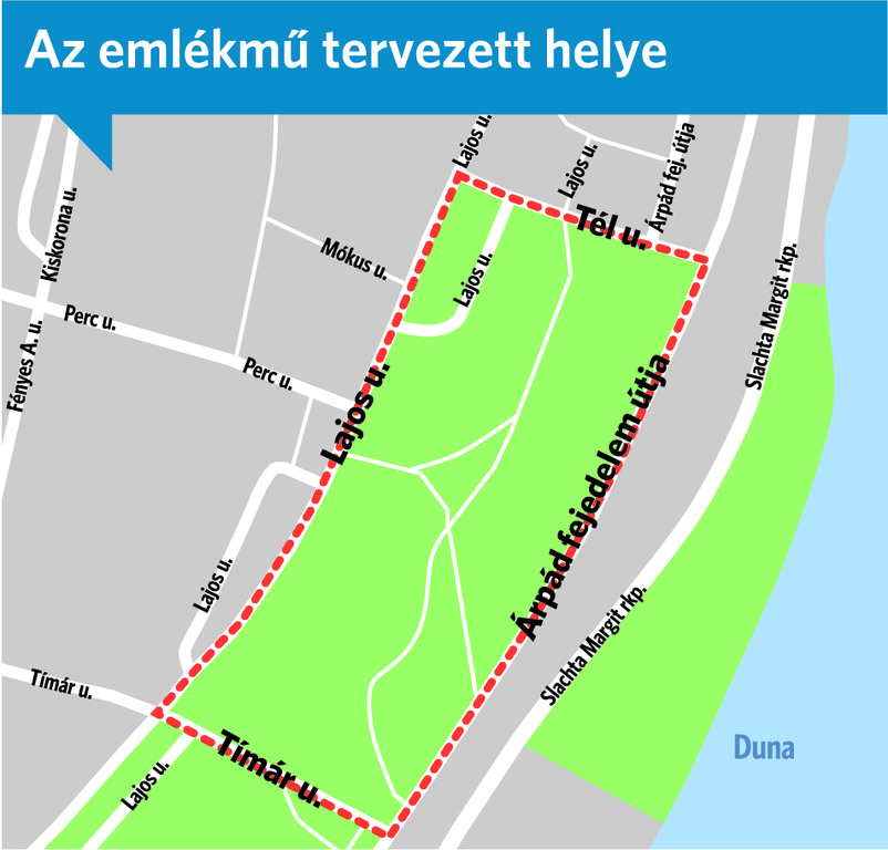 ZÖLD FOLT - Óbuda polgármestere támogatja, hogy a Duna-part közelében álljon az obeliszk