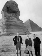 LANZMANN, BEAUVOIR ÉS SARTRE - A szerelmi háromszög épp Egyiptomban Fotó: AFP