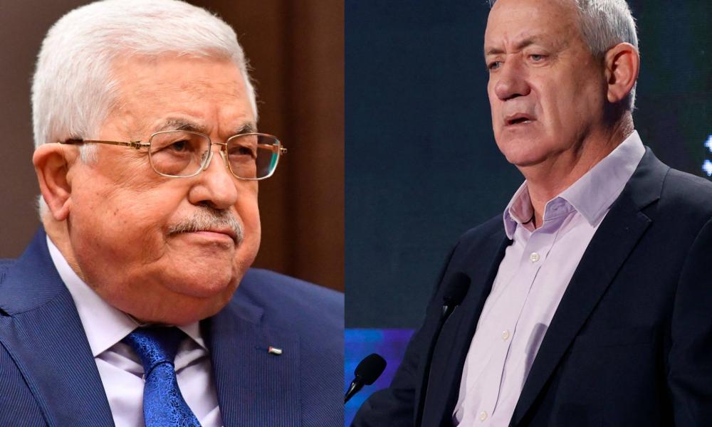 Az izraeli védelmi miniszter fogadta a palesztin elnököt