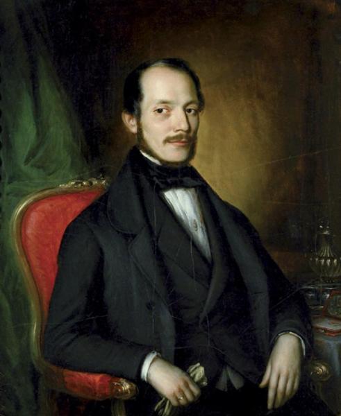 Balassa János
orvos (1814–
1868) Kovács
Mihály olajfestményén.
A magyarság
iránti lángoló
szeretete az
1848-as forradalom
táborába
vitte a professzort