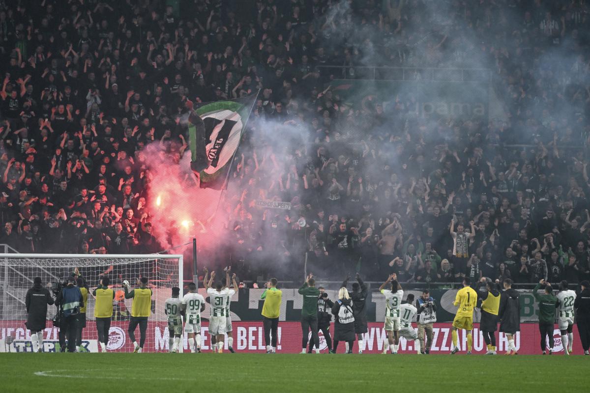 Képekben a Ferencváros–Újpest derbi