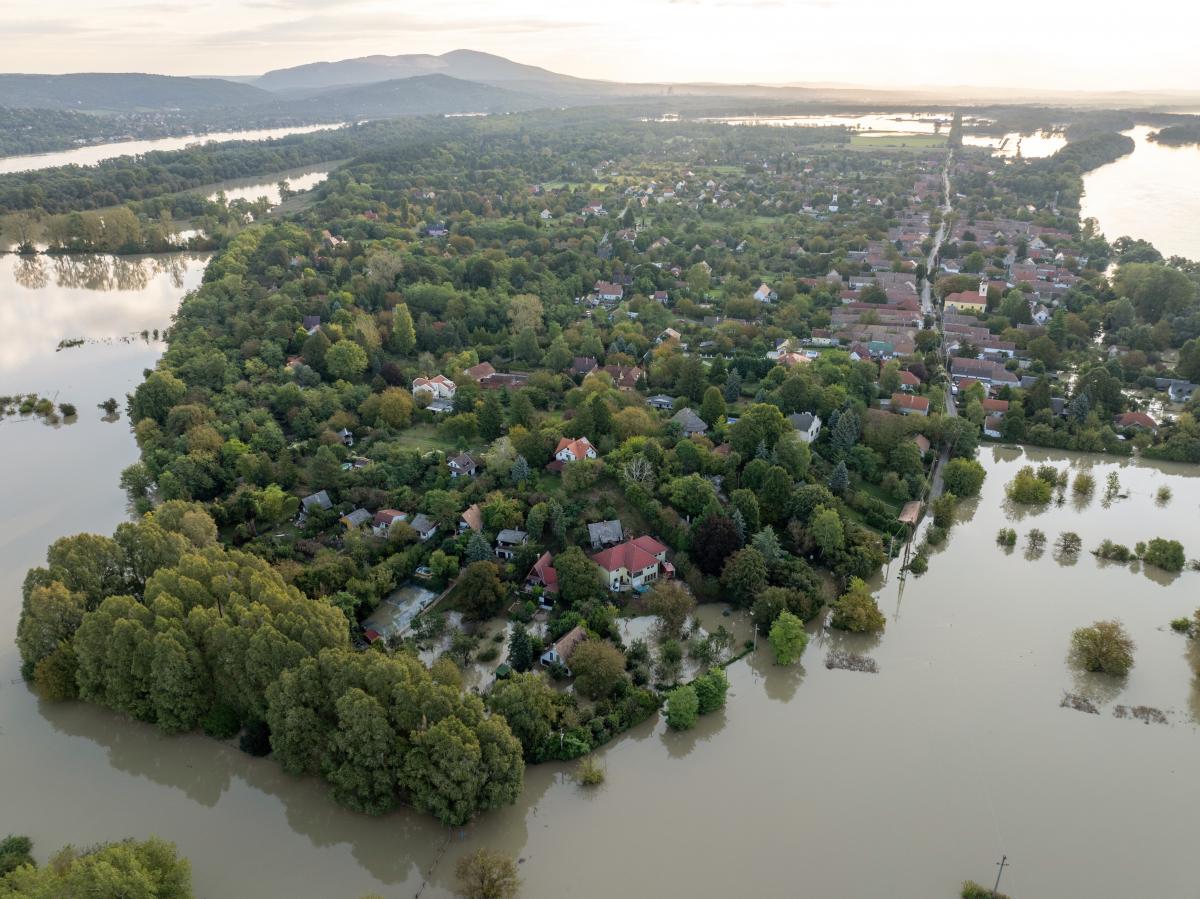 Kisoroszit körbevette a víz, szárazföldön megközelíthetetlen a falu