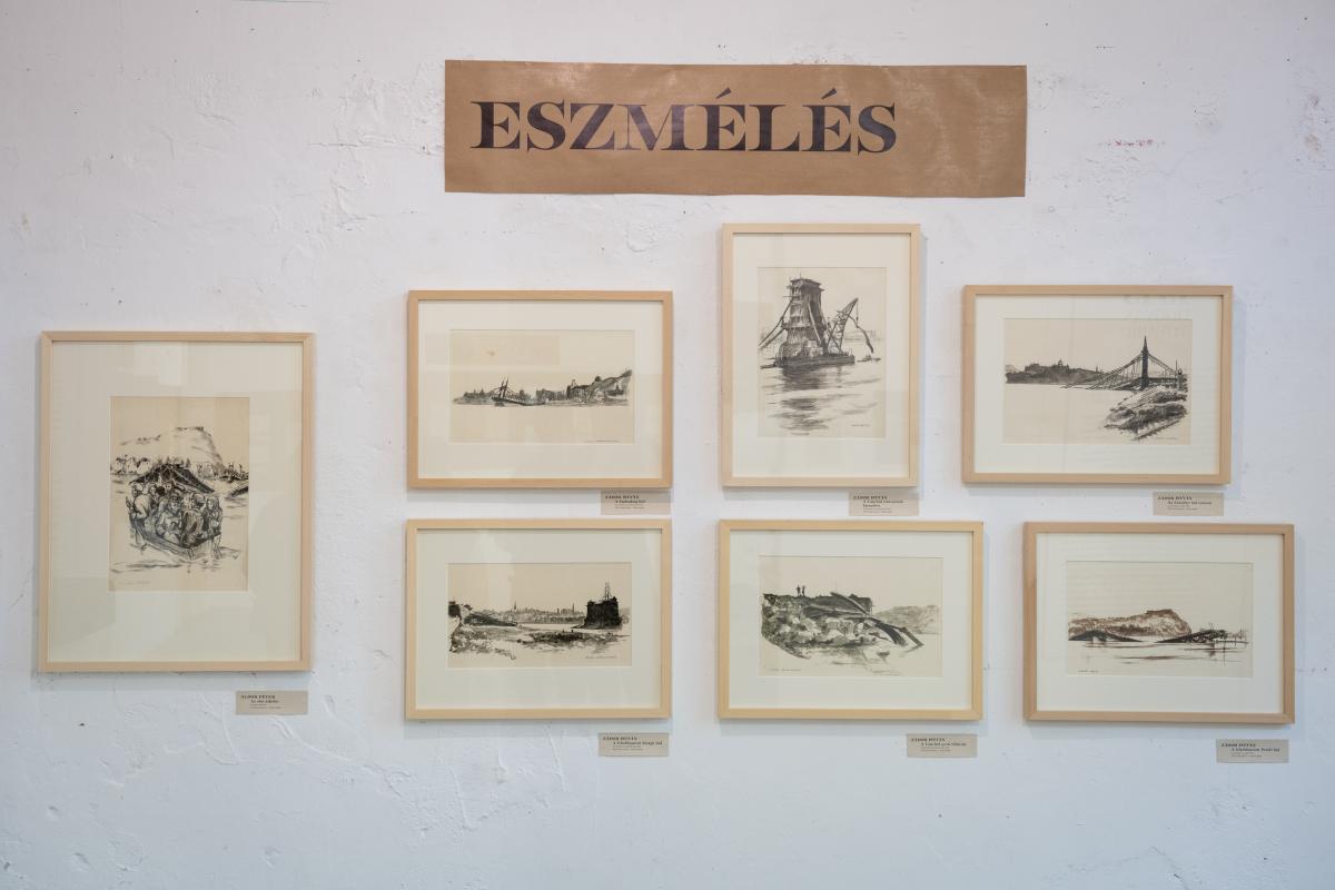 Zádor István már a felszabadulást követő napon elkezdte dokumentálni a város pusztulását