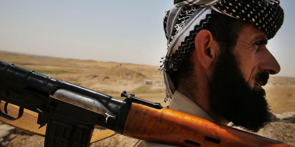 Kisebb településeket foglaltak vissza a kurd harcosok a dzsihadistáktól FOTÓ: EUROPRESS/GETTY IMAGES/SPENCER PLATT