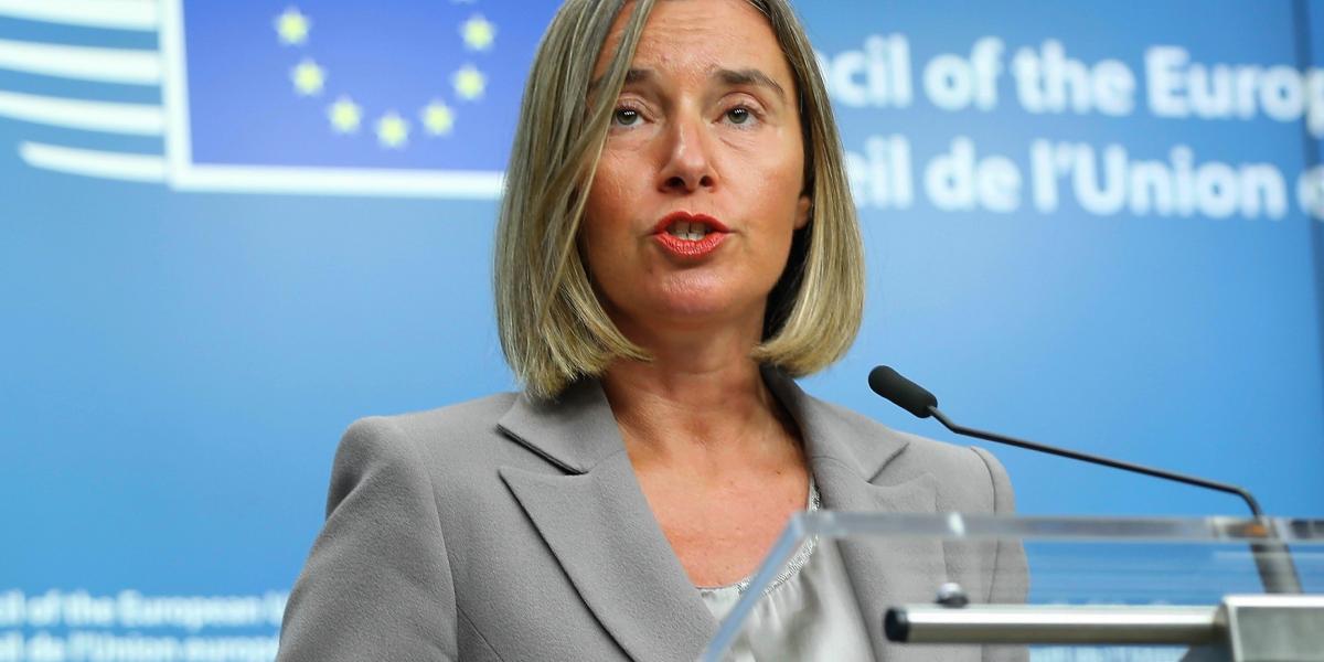 Federica Mogherini, az EU külügyi és biztonságpolitikai főképviselője