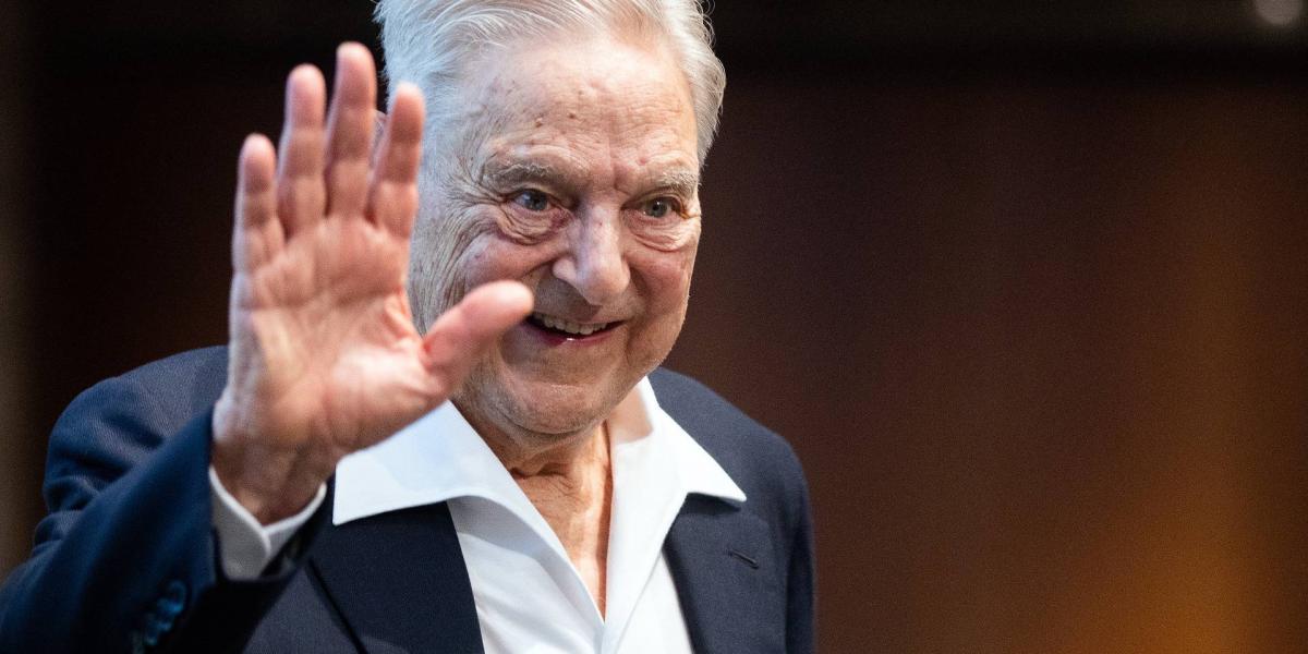 Soros György, a magyar származású amerikai milliárdos üzletember