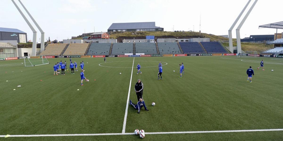 A szombatitól teljesen eltérő lesz a hangulat ebben az arénában FOTÓ: MTI/ILLYÉS TIBOR