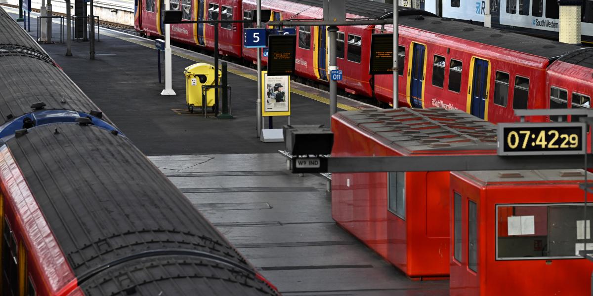 The UK’s massive rail strike is overshadowing everything