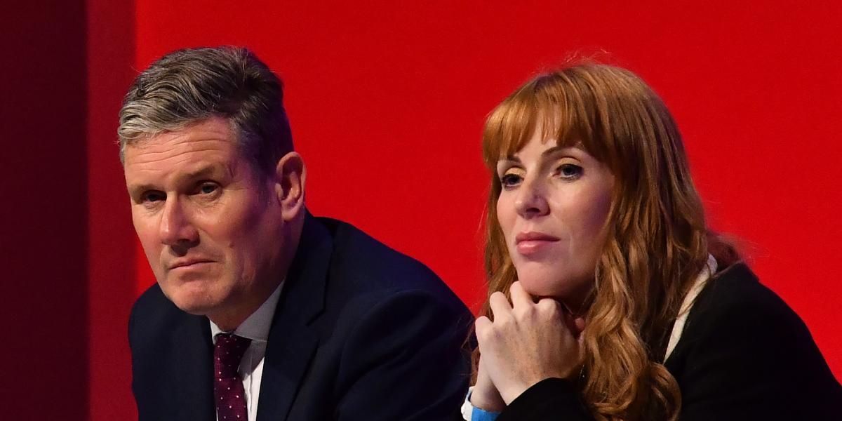 Sir Keir Starmer és Angela Rayner 