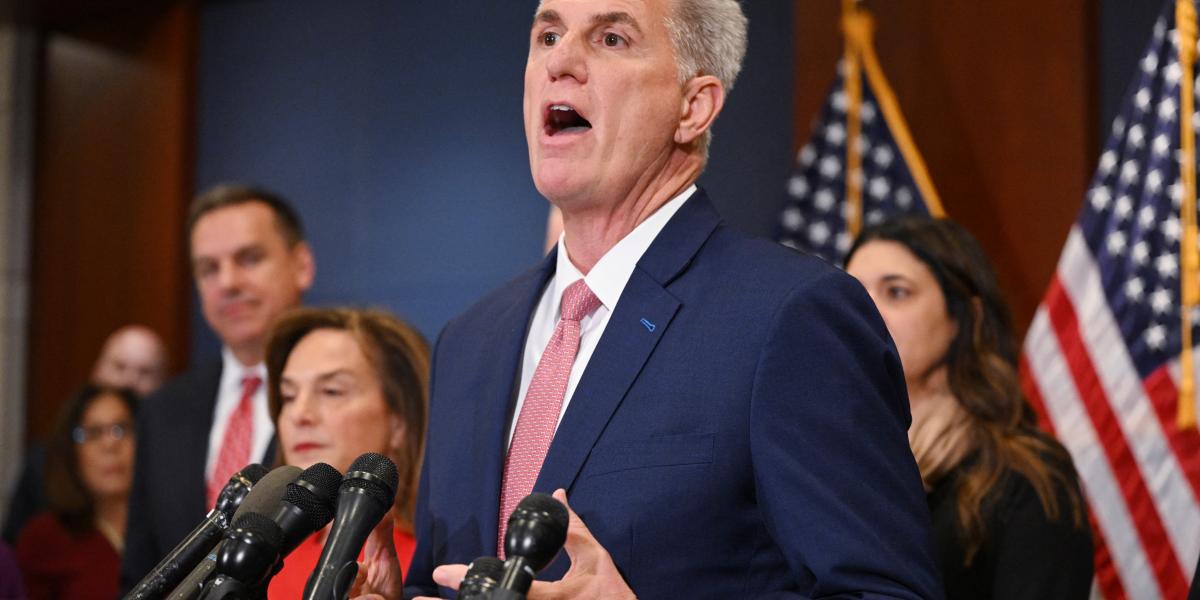 Kevin McCarthy leendő republikánus házelnök