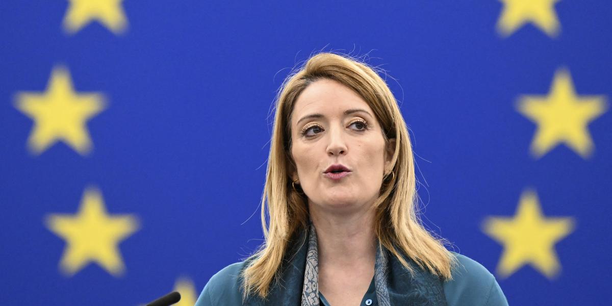 Roberta Metsola, az Európai Parlament elnöke