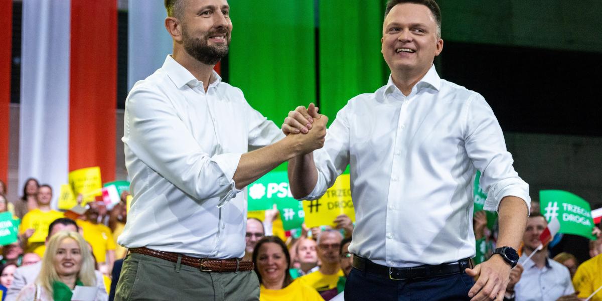 After a long struggle, two Polish centrist parties joined forces