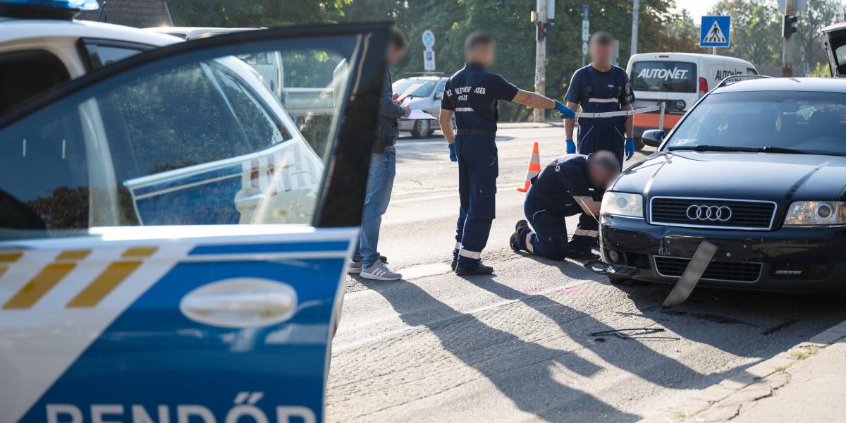 Háromszor lőttek rá a rendőrök egy embercsempész autójára Szentendrén