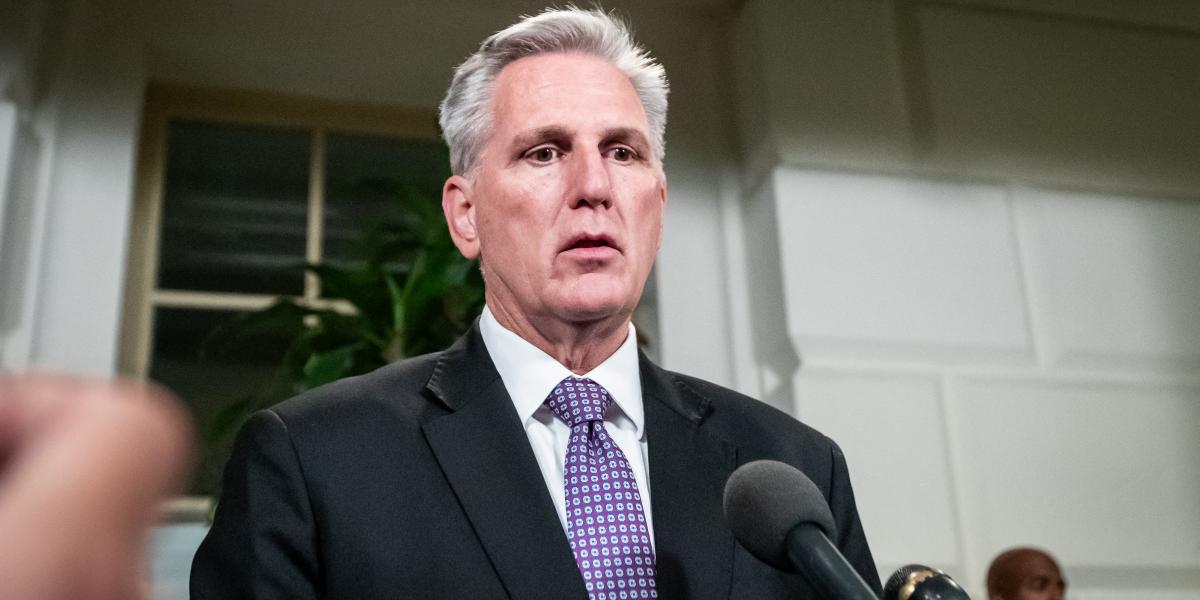 Kevin McCarthy republikánus képviselőházi házelnök