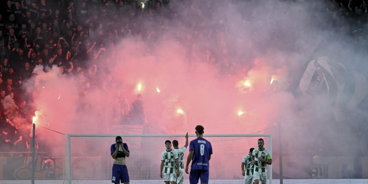 Képekben a Ferencváros–Újpest derbi