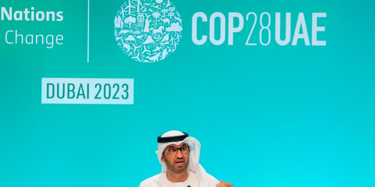 Sultan Al Jaber, a Cop28 elnöke tette az egyik legnagyobb felajánlást