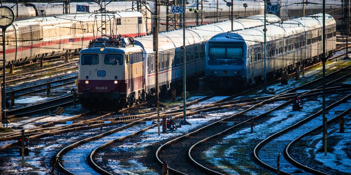 Stuttgartban már kedden pihentek a vonatok