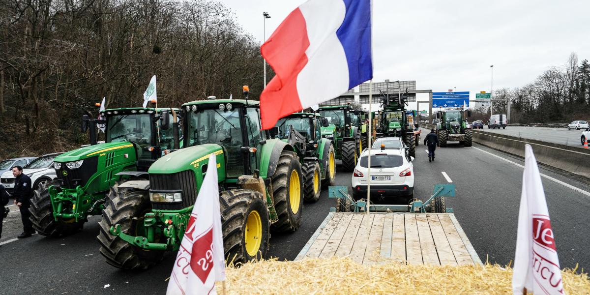 A francia gazdák egyik tagja szerint „ki fogják éheztetni Párizst”