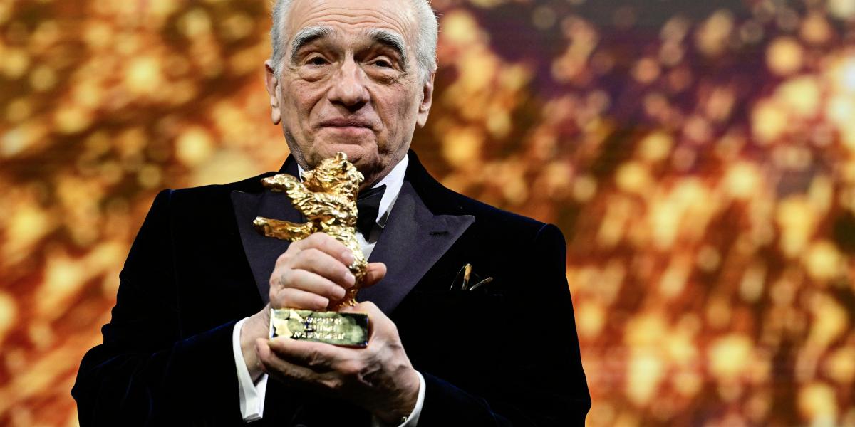 Martin Scorsese az életművéért járó Arany Medvével Berlinben