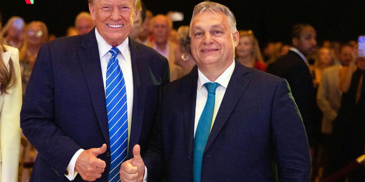 Donald Trump harcostársaként köszöntötte Orbánt, akit nagyon erős vezetőnek nevezett