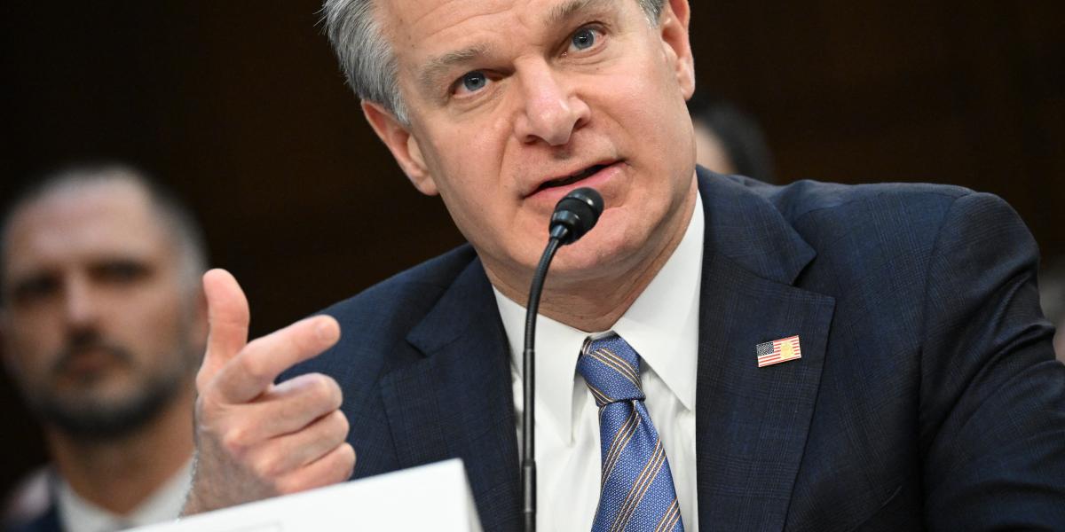 Christopher Wray, az amerikai Szövetségi Nyomozó Iroda (FBI) igazgatója