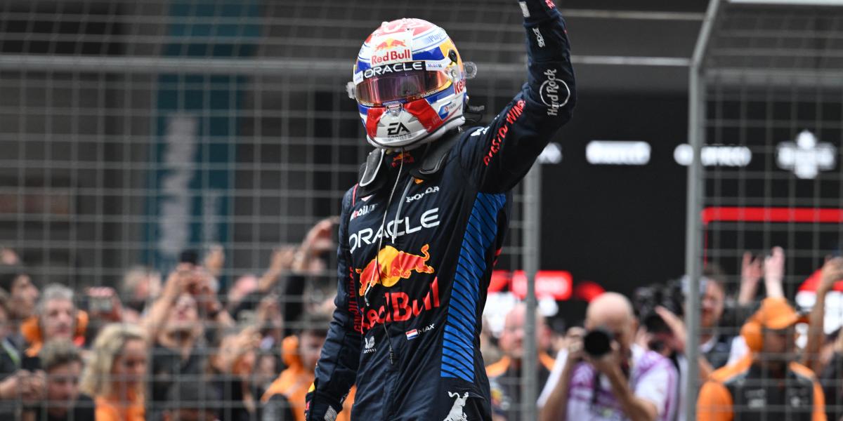 Max Verstappen a  sanghaji győzelem után