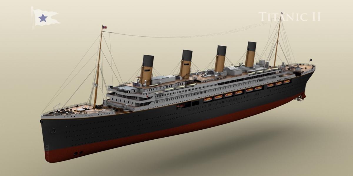 A Titanic II élethű mása lesz az 1912-ben jéghegynek ütközött luxushajónak