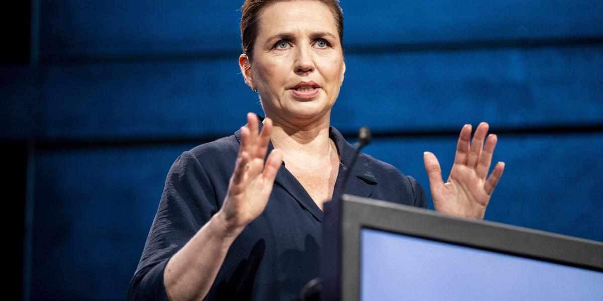 Mette Frederiksen dán miniszterelnök