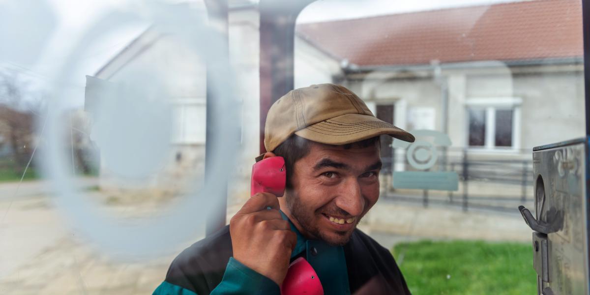  A Baranya megyei település egyik lakója. Komoly a baj