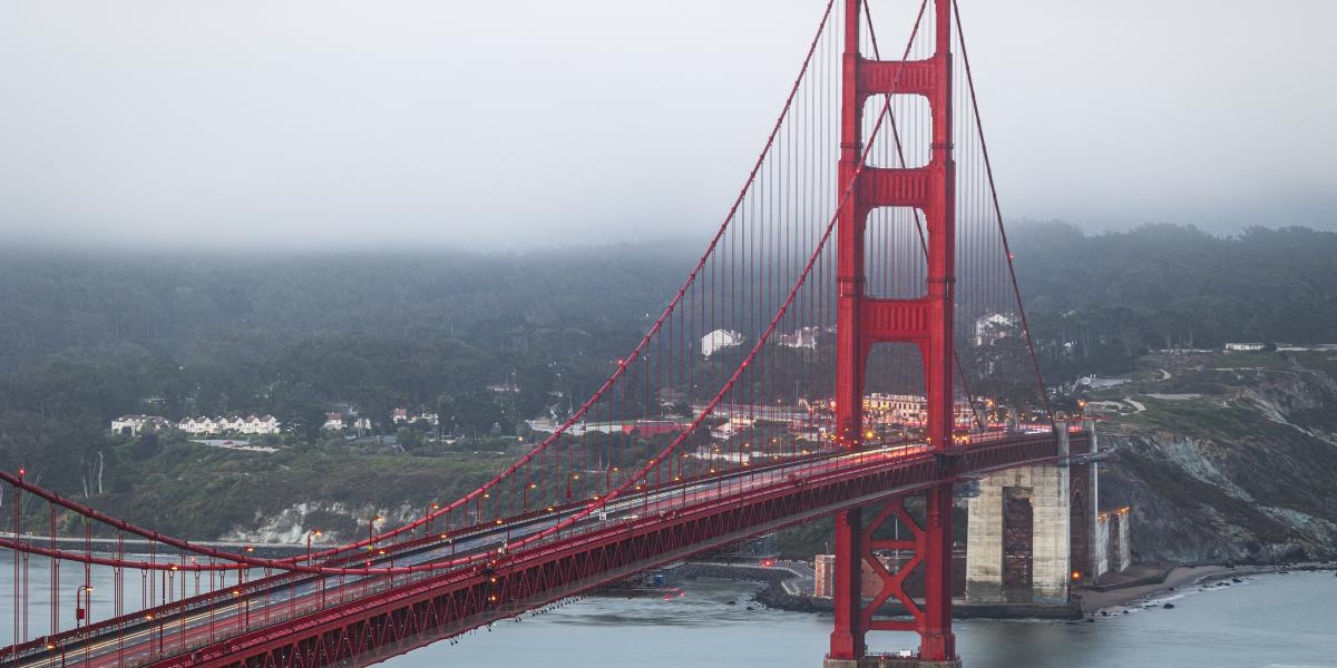 Golden Gate híd, San Francisco. 