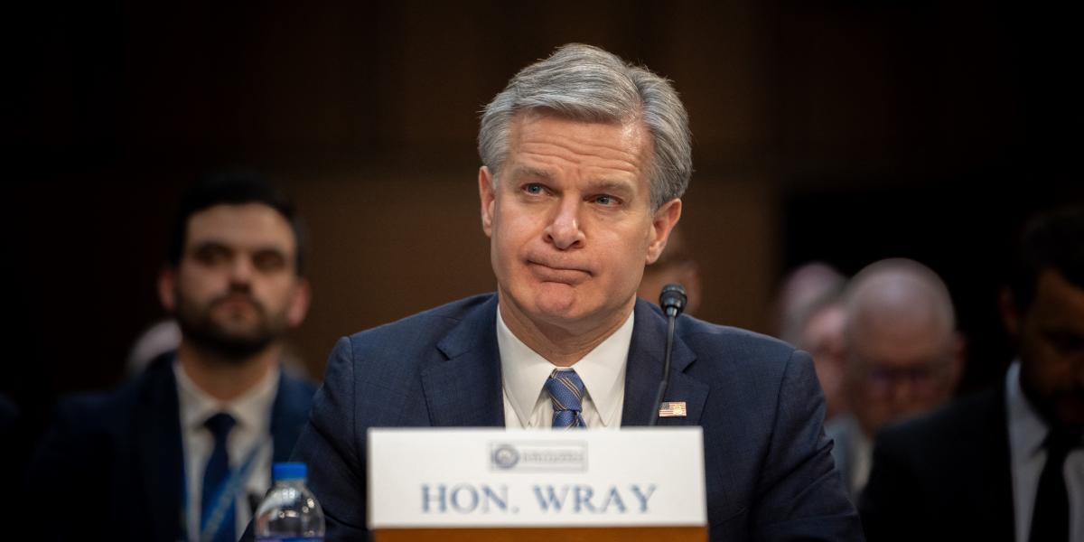 Chris Wray, a Szövetségi Nyomozó Iroda (FBI) igazgatója