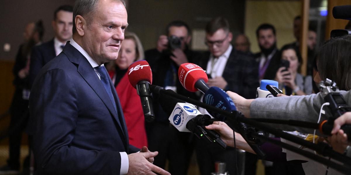 Donald Tusk lengyel miniszterelnök