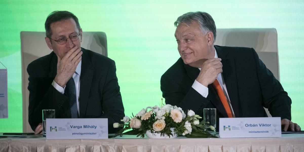 Orbán Viktor miniszterelnök és a legkiszámíthatóbb jegybankelnökjelölt, Varga Mihály