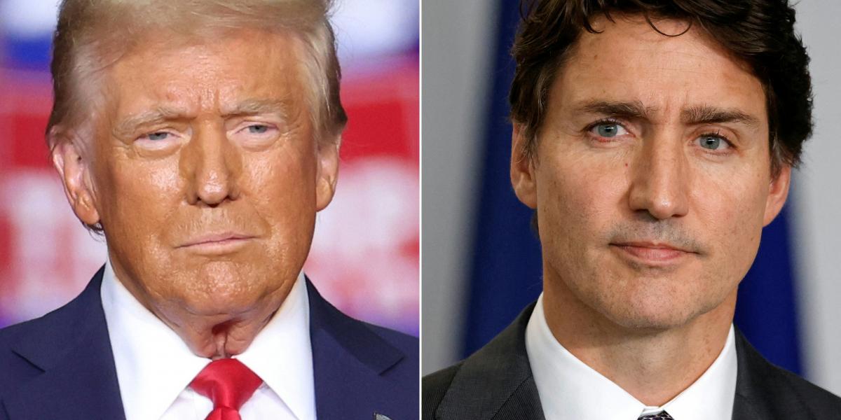 Donald Trump megválasztott amerikai elnök és Justin Trudeau kanadai miniszterelnök.