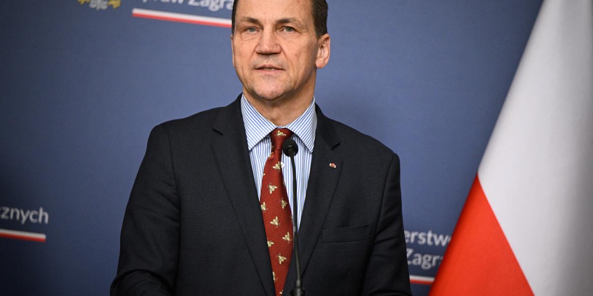 Radoslaw Sikorski lengyel külügyminiszter