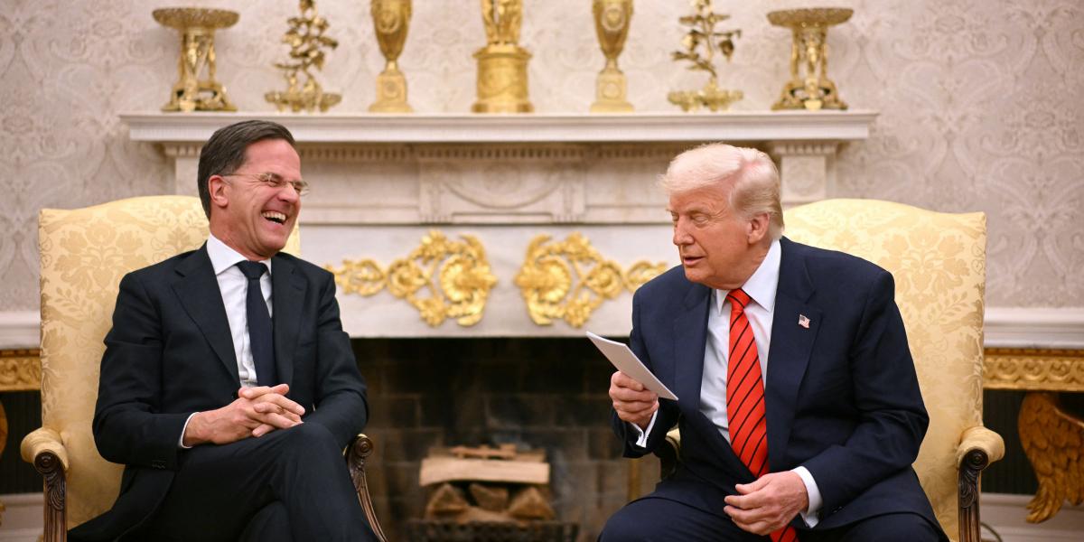 Donald Trump Mark Rutte NATO-főtitkárral tárgyalt; ezúttal nem bírált