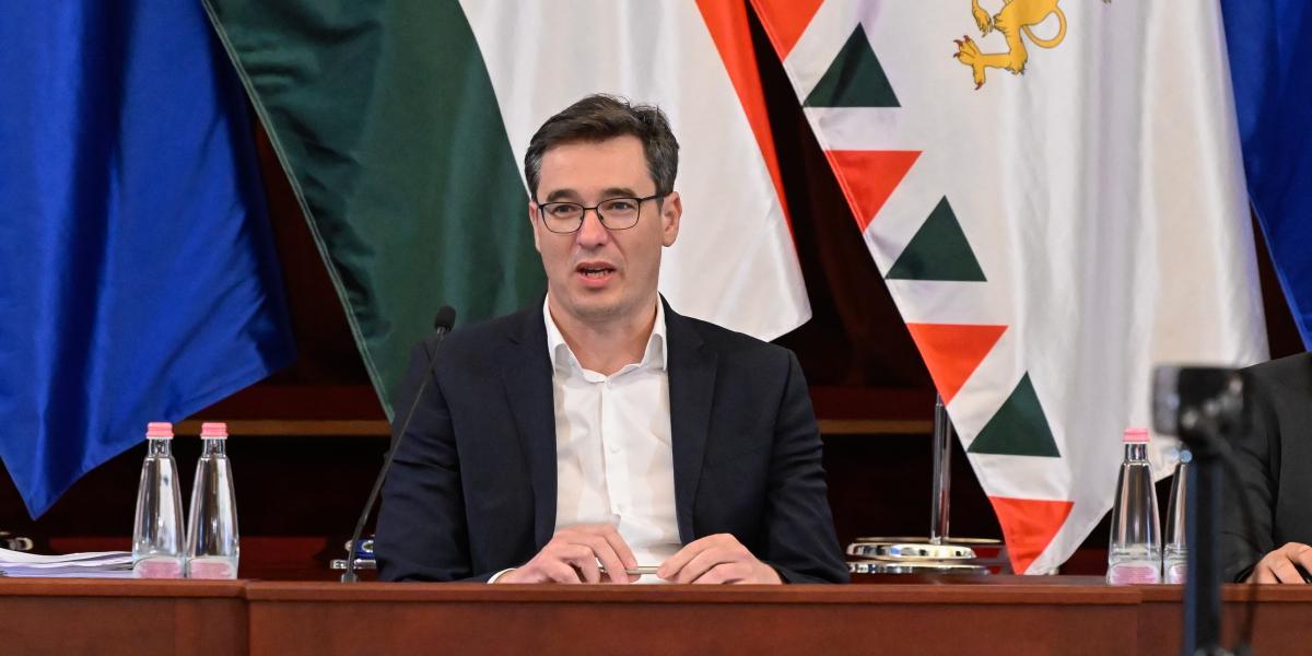 Karácsony Gergely a Fővárosi Közgyűlés ülésén 2025. április 30-án 