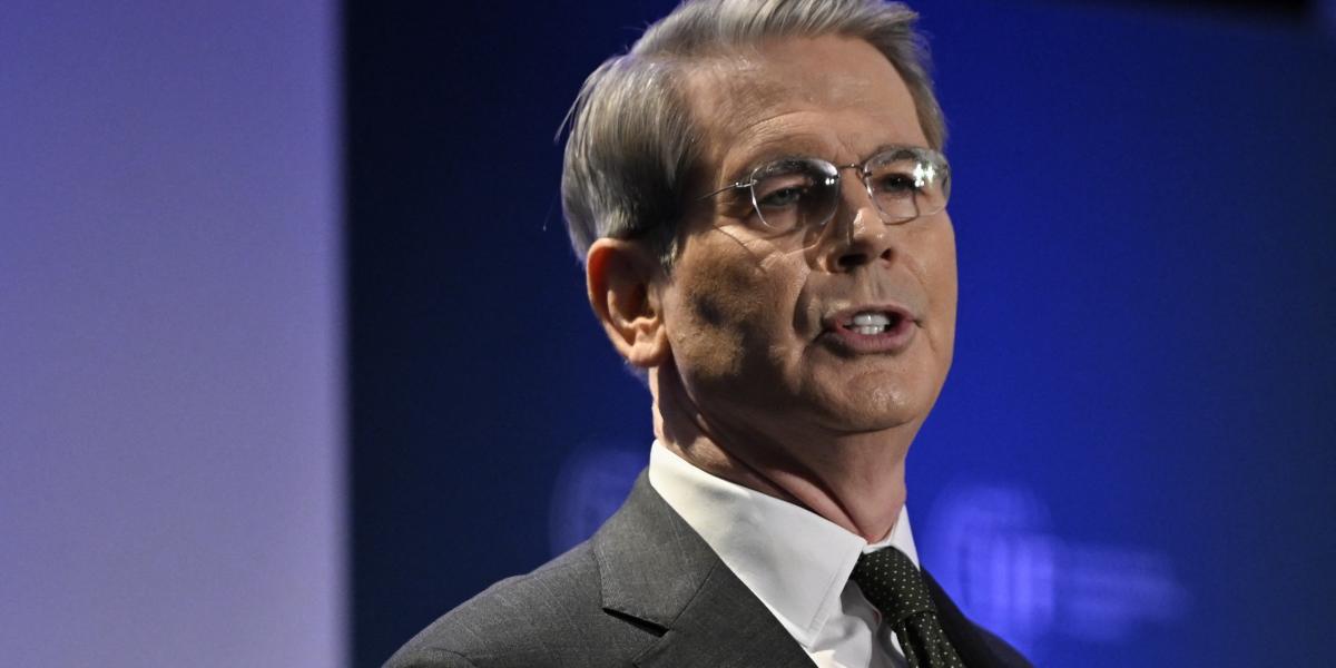 Scott Bessent amerikai pénzügyminiszter