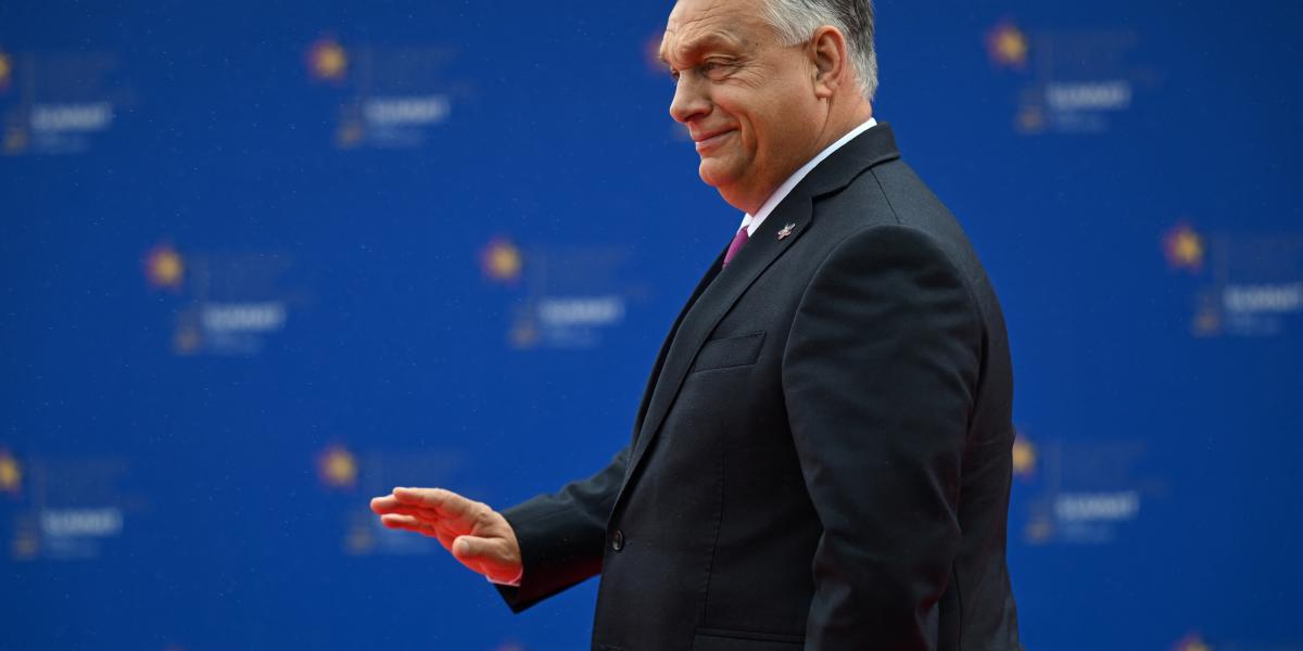 Orbán Viktor miniszterelnök az Európai Politikai Közösség csúcstalálkozójára érkezik Tiranába