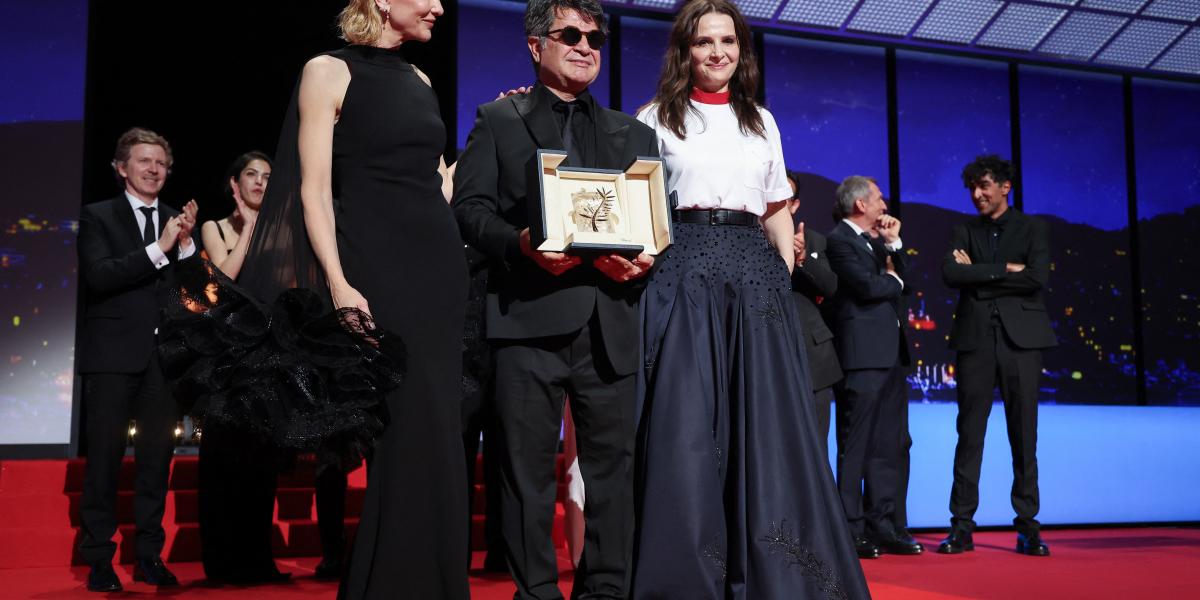 Cate Blanchett, Dzsafar Panahi és Juliette Binoche