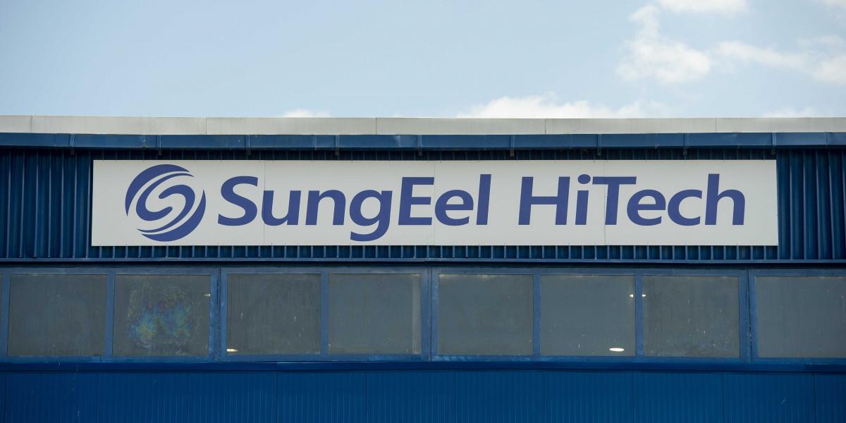 A bátonyterenyei üzem homlokzata 