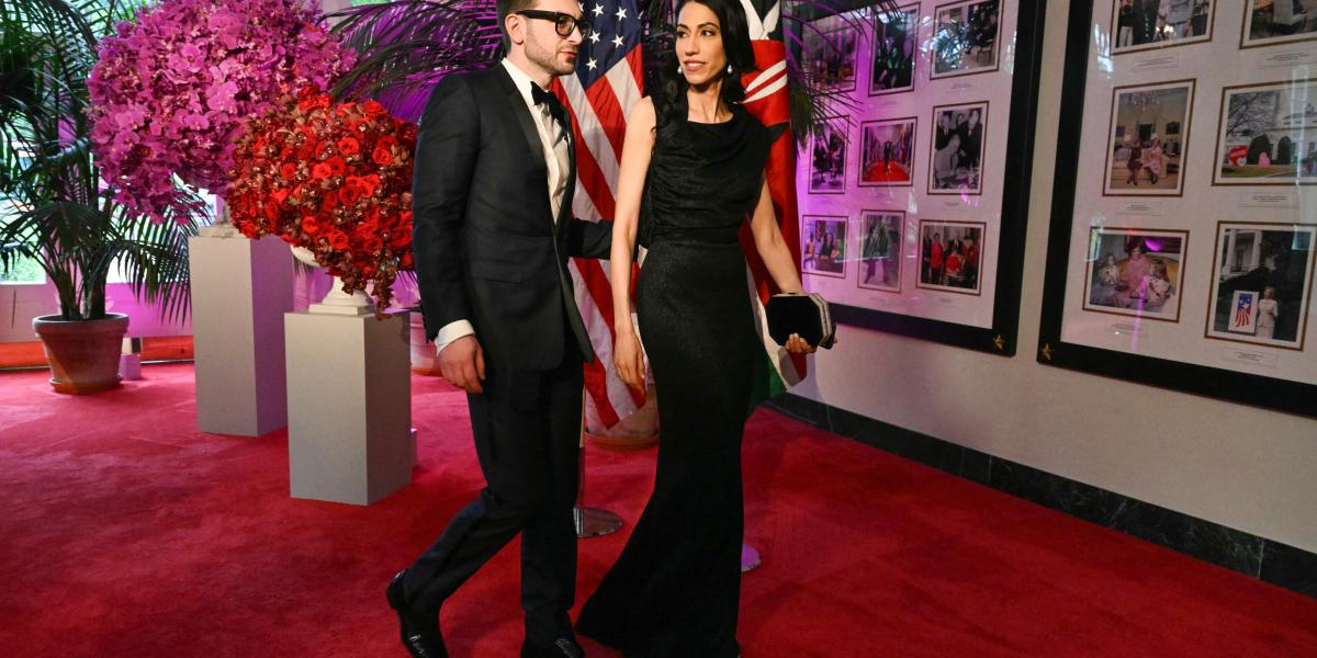 Alex Soros és Huma Abedin Washingtonban 2024. május 23-án