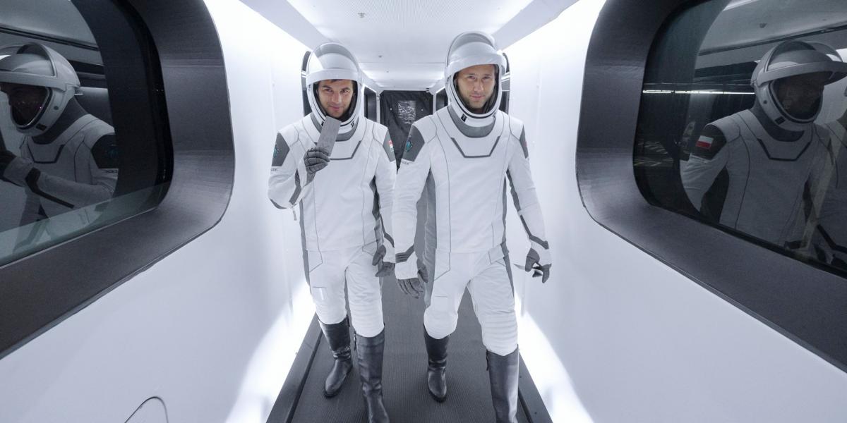 Kapu Tibor közvetlenül a fellövése előtt