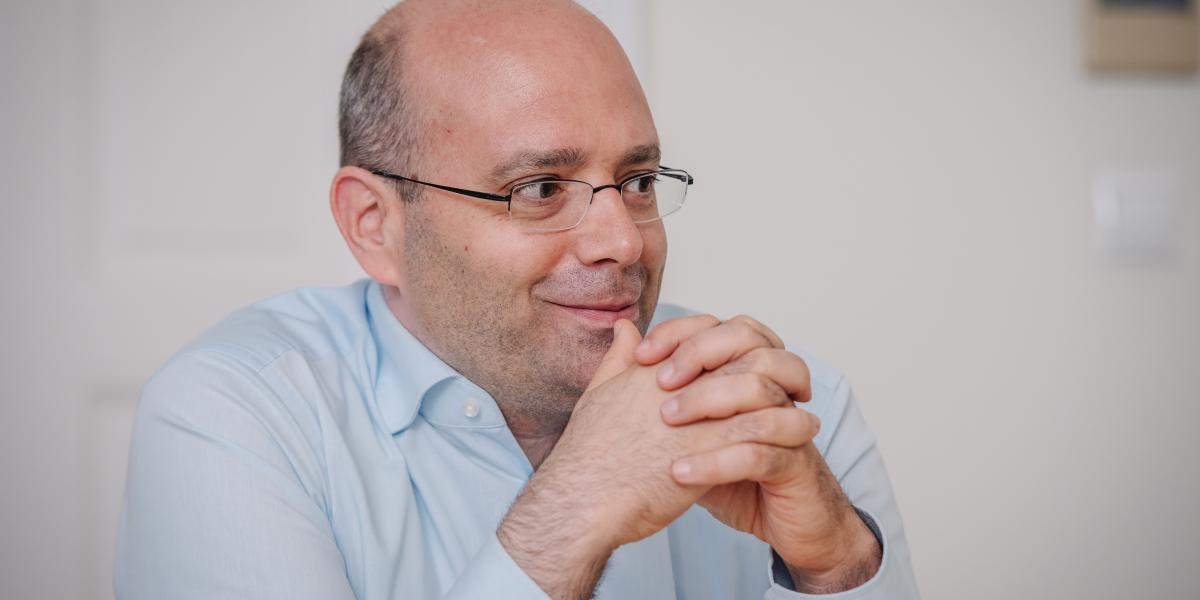 Mráz Ágoston Sámuel, a Nézőpont Intézet alapítója és vezetője - Korábbi felvétel 