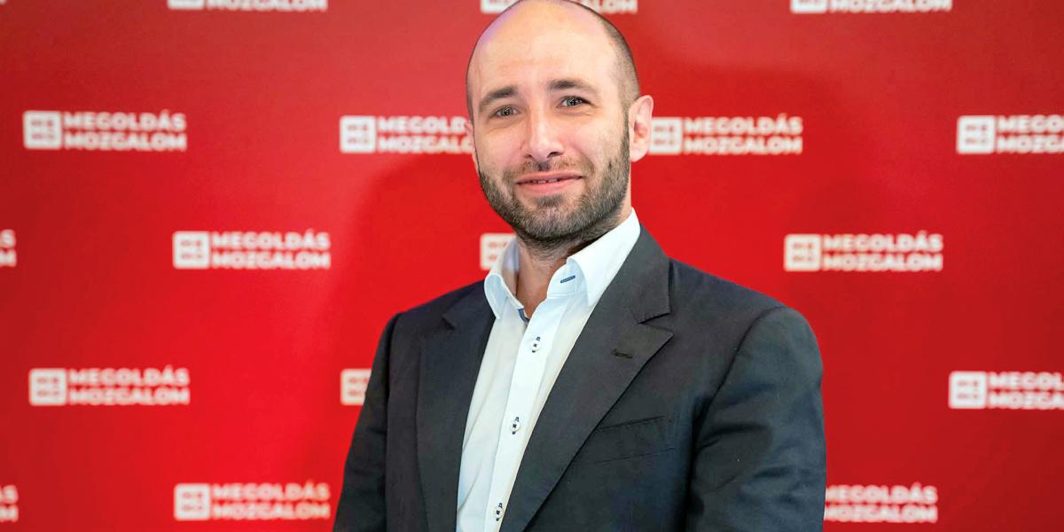 Szenes Gábor képviselőjelöltként 2022-ben 