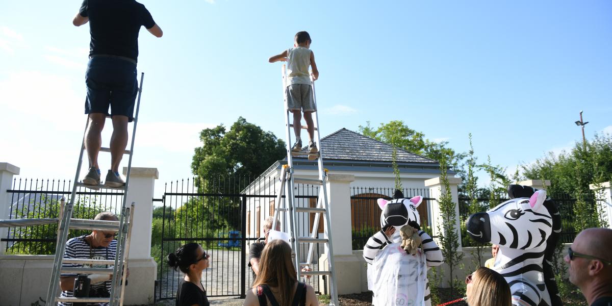 Hadházy Ákos által rendezett tüntetés Hatvanpusztán 2025. augusztus 2-án