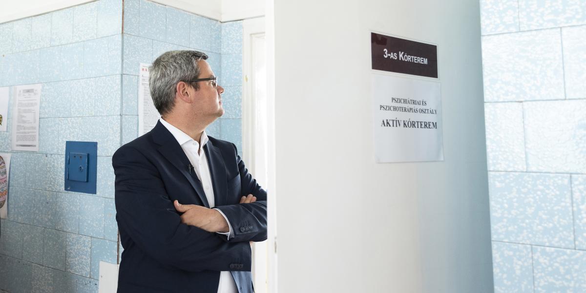 Takács Péter, a Belügyminisztérium egészségügyi államtitkára 2025. május 13-án