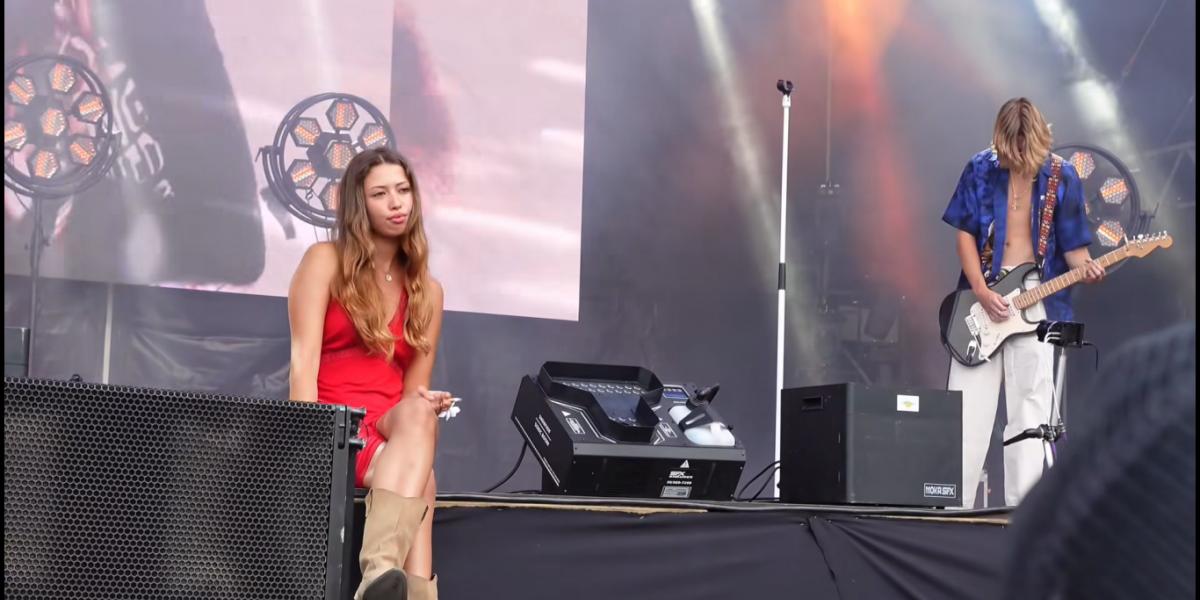 Ajsa Luna augusztus ­20-án, a nemzeti ünnep alkalmából felállított Road Movie Live könnyűzenei színpadán