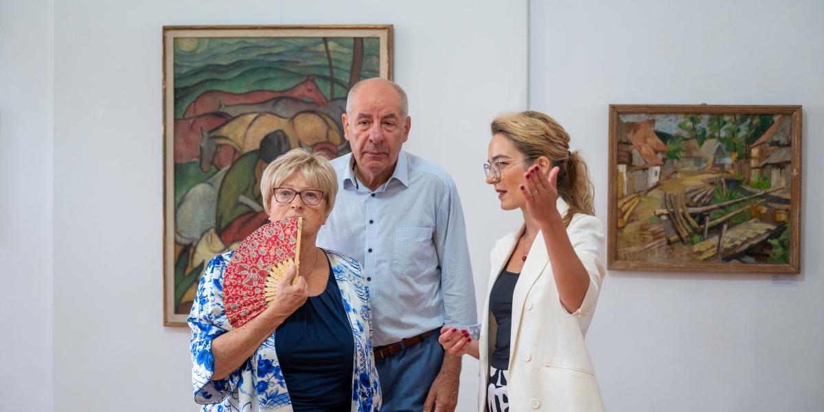 Illusztráció: Nagy Zsuzsanna és Sulyok Tamás múzeumban 